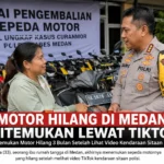 Motor Hilang di Medan Ditemukan Lewat TikTok