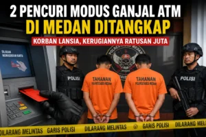 Pencuri ganjal ATM ditangkap polisi di Medan setelah memperdaya korban lansia hingga mengalami kerugian ratusan juta rupiah