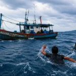 Kapal nelayan Langkat hanyut hingga perairan Thailand setelah mengalami kerusakan mesin di tengah laut