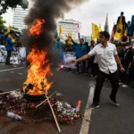 demo dprd sumut memanas