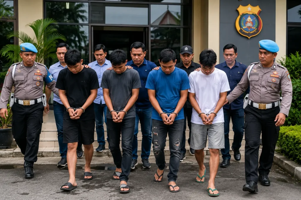 Penganiayaan Maut Pematangsiantar, Tersangka Menyerah