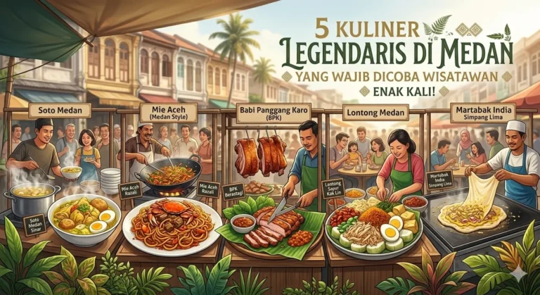 5 kuliner legendaris di medan yang wajib dicoba wisatawan beritakotamedan