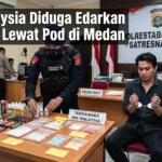 WN Malaysia Diduga Edarkan Narkoba Lewat Pod di Medan